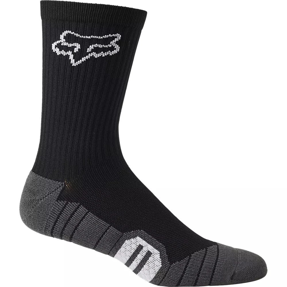 FOX Calcetines Bicicleta 8" Rager Cushion Negro