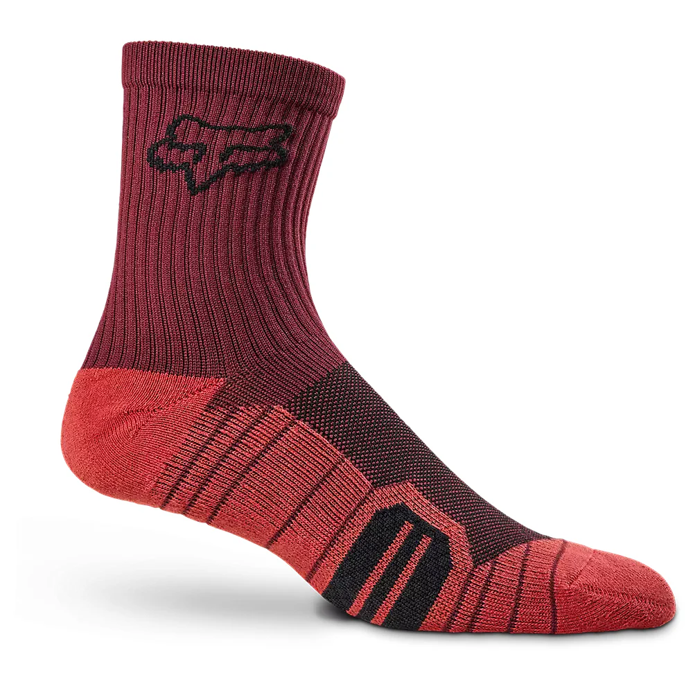 FOX Calcetines Bicicleta Ranger Cushion 6" Rojo