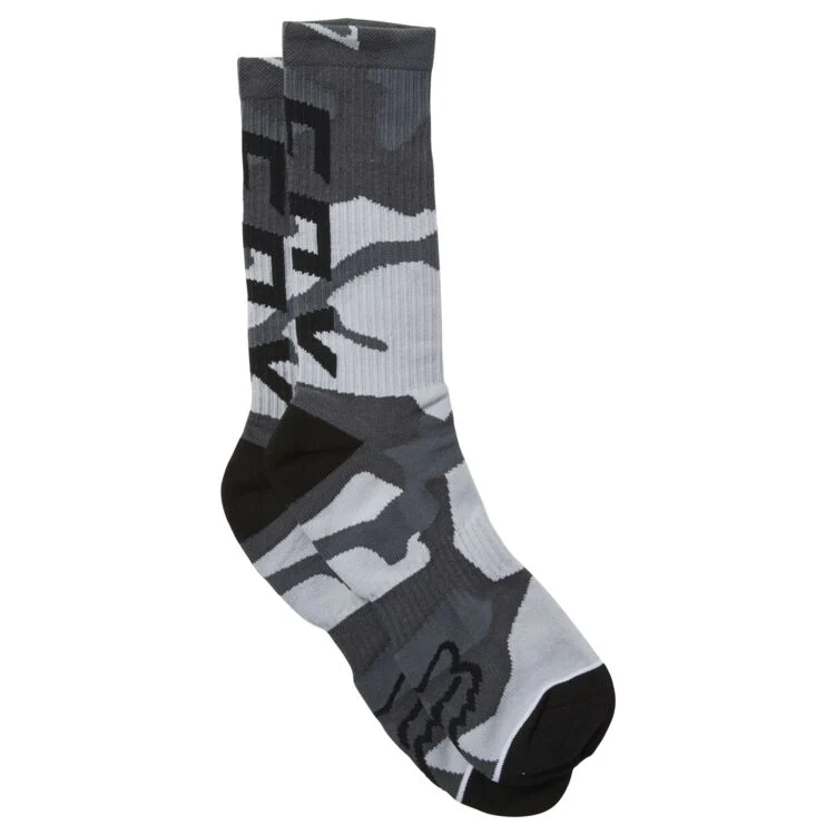 FOX Calcetines Lifestyle Chushioned Crew Camo Negro