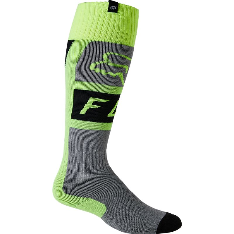 FOX Calcetines Moto Mujer Lux Amarillo