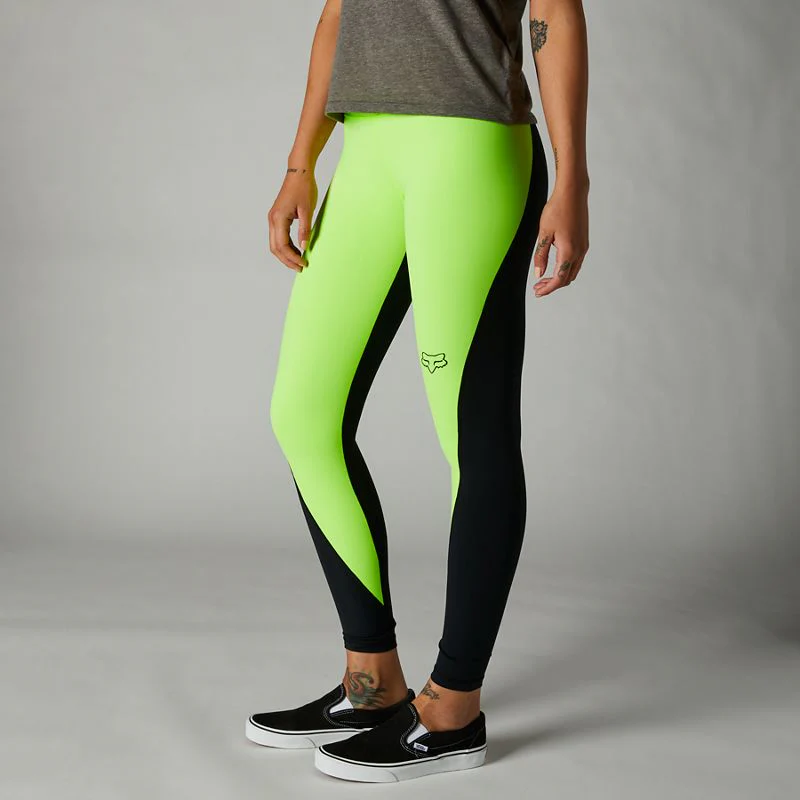 FOX Calzas Lifestyle Mujer Detour Amarillo - Image 3