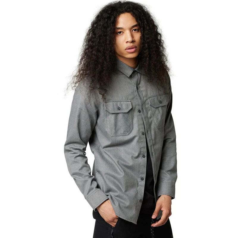 FOX Camisa Lifestyle Assembly Line Gris