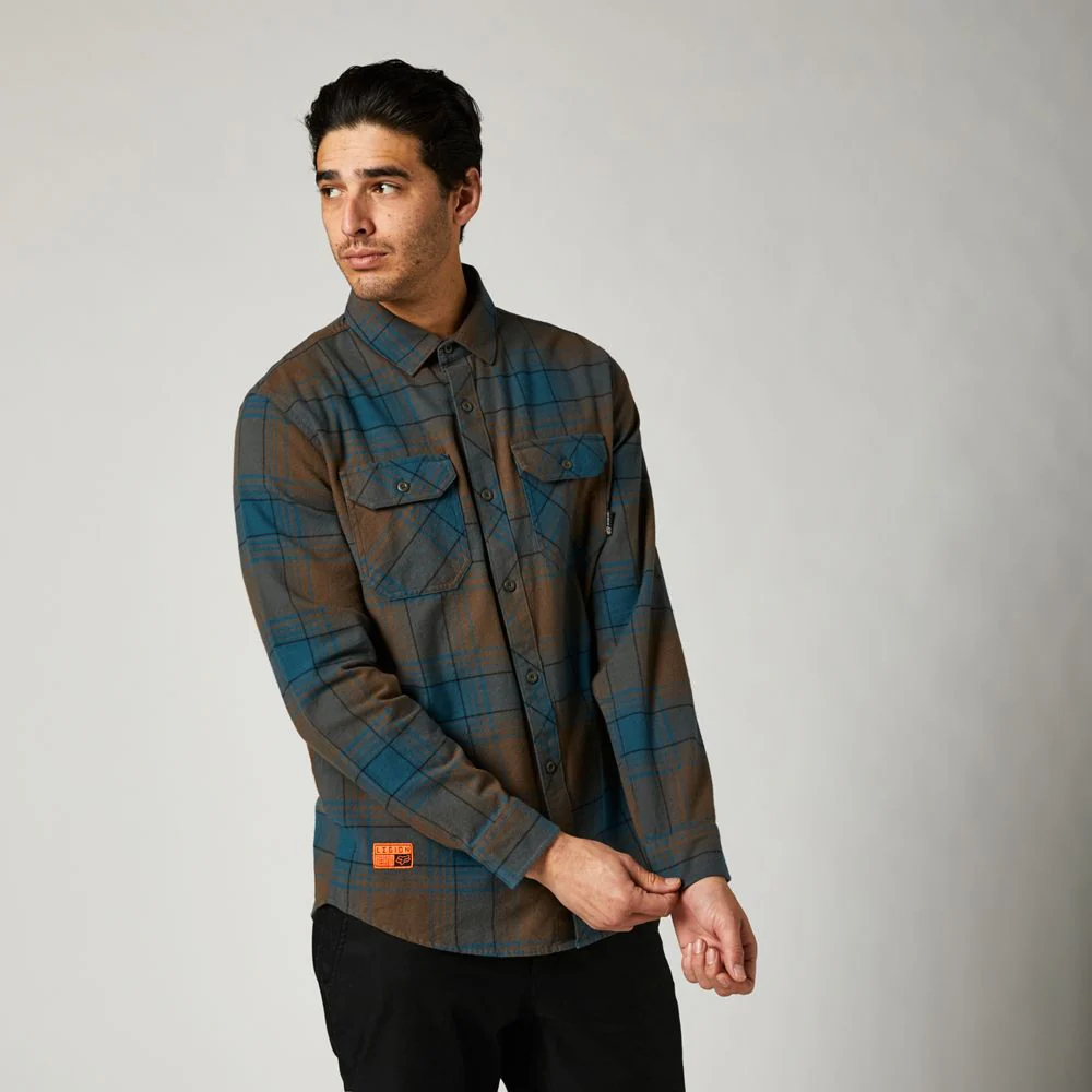 FOX Camisa Lifestyle Traildust 2.0 Azul - Image 3