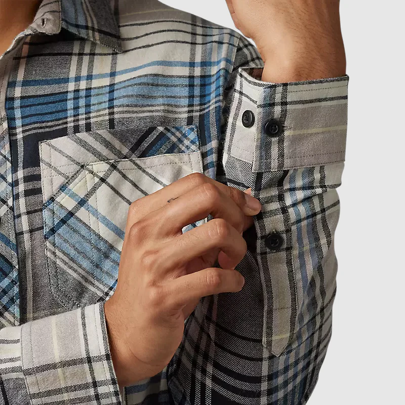 FOX Camisa Lifestyle Turnout Utility Gris - Image 3
