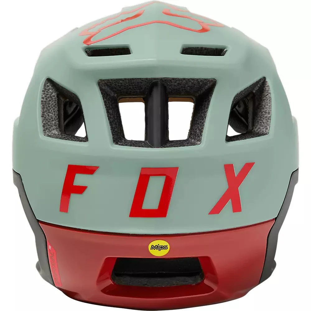 FOX Casco Bicicleta Dropframe Pro Verde Agua - Image 4