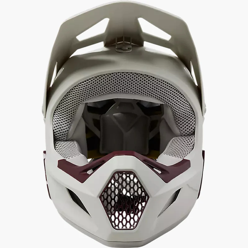 FOX Casco Bicicleta Niño Rampage Blanco Vintage - Image 5