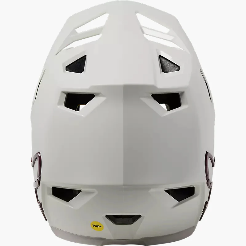 FOX Casco Bicicleta Niño Rampage Blanco Vintage - Image 6