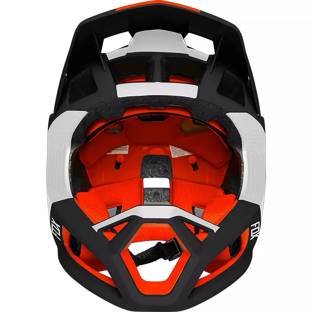 FOX Casco Bicicleta Proframe Blocked Negro/Naranjo - Image 5