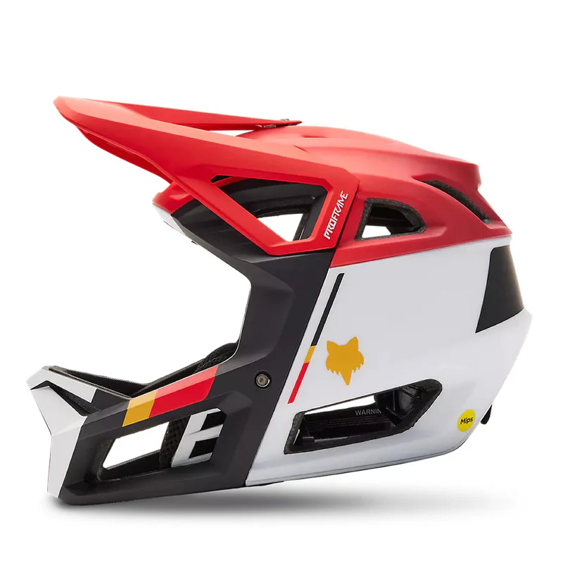 FOX Casco Bicicleta Proframe RS Clyzo Rojo/Blanco/Negro - Image 2