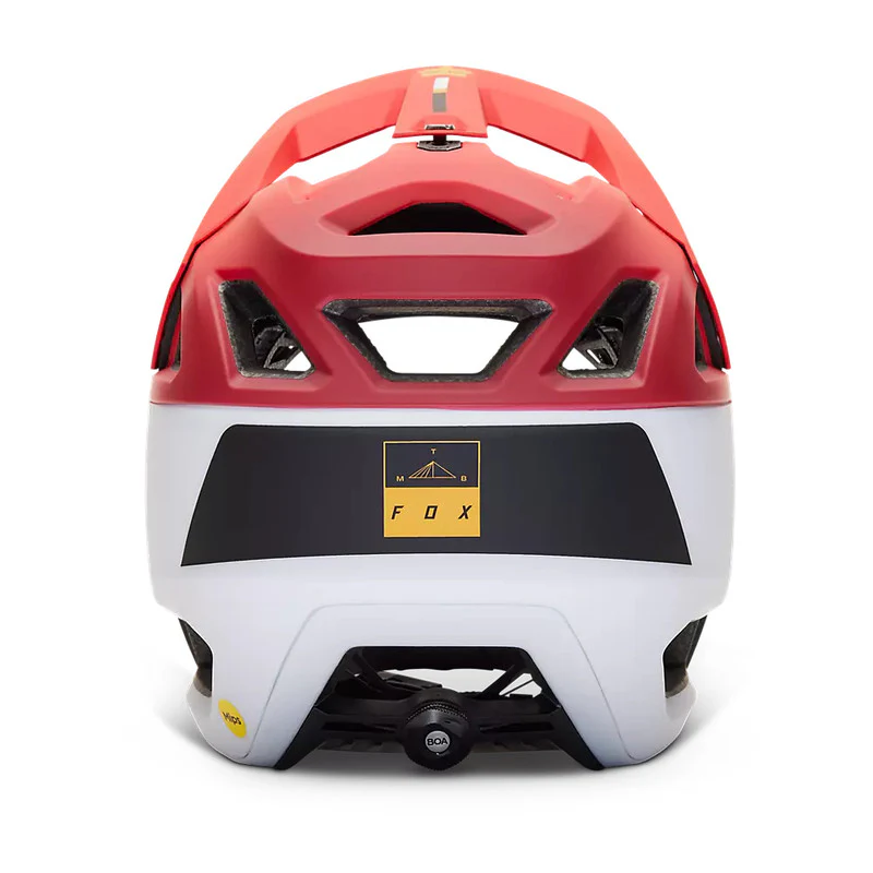 FOX Casco Bicicleta Proframe RS Clyzo Rojo/Blanco/Negro - Image 3