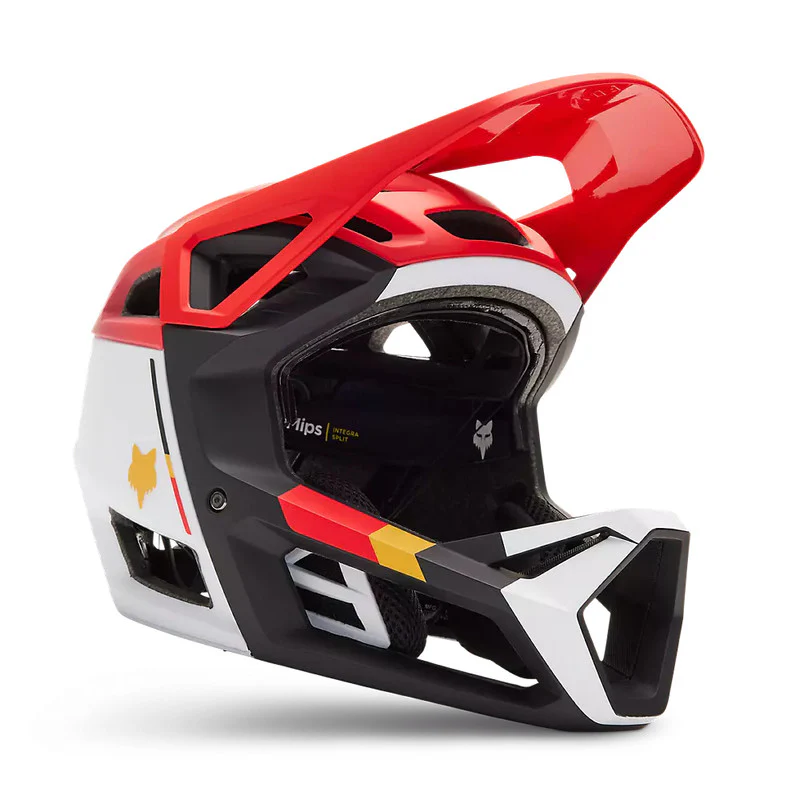 FOX Casco Bicicleta Proframe RS Clyzo Rojo/Blanco/Negro - Image 5