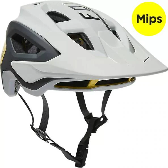FOX Casco Bicicleta Speedframe Pro Blocked Blanco