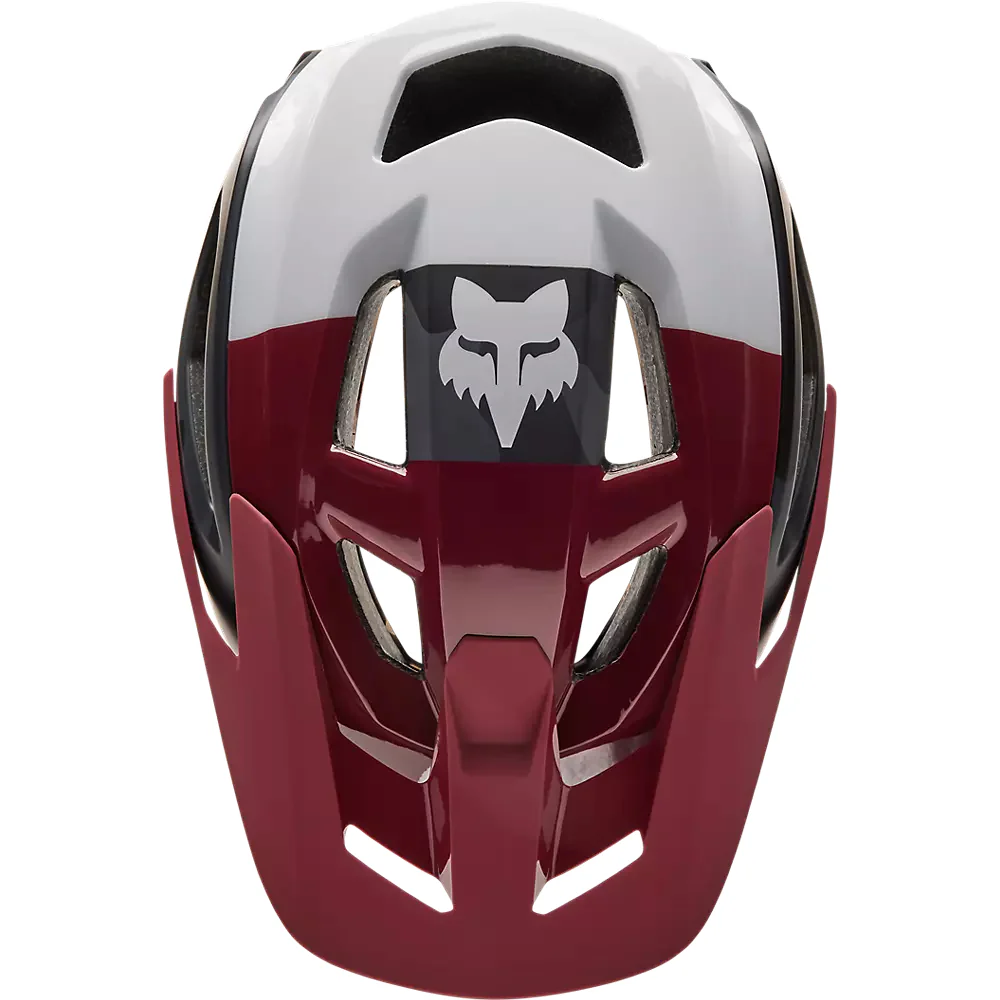 FOX Casco Bicicleta Speedframe Pro Camo Negro/Burdeo - Image 3