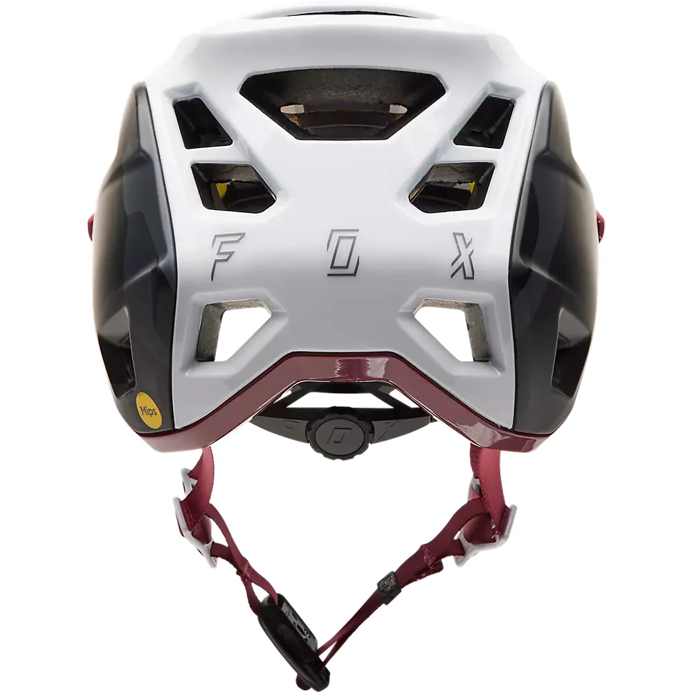 FOX Casco Bicicleta Speedframe Pro Camo Negro/Burdeo - Image 4