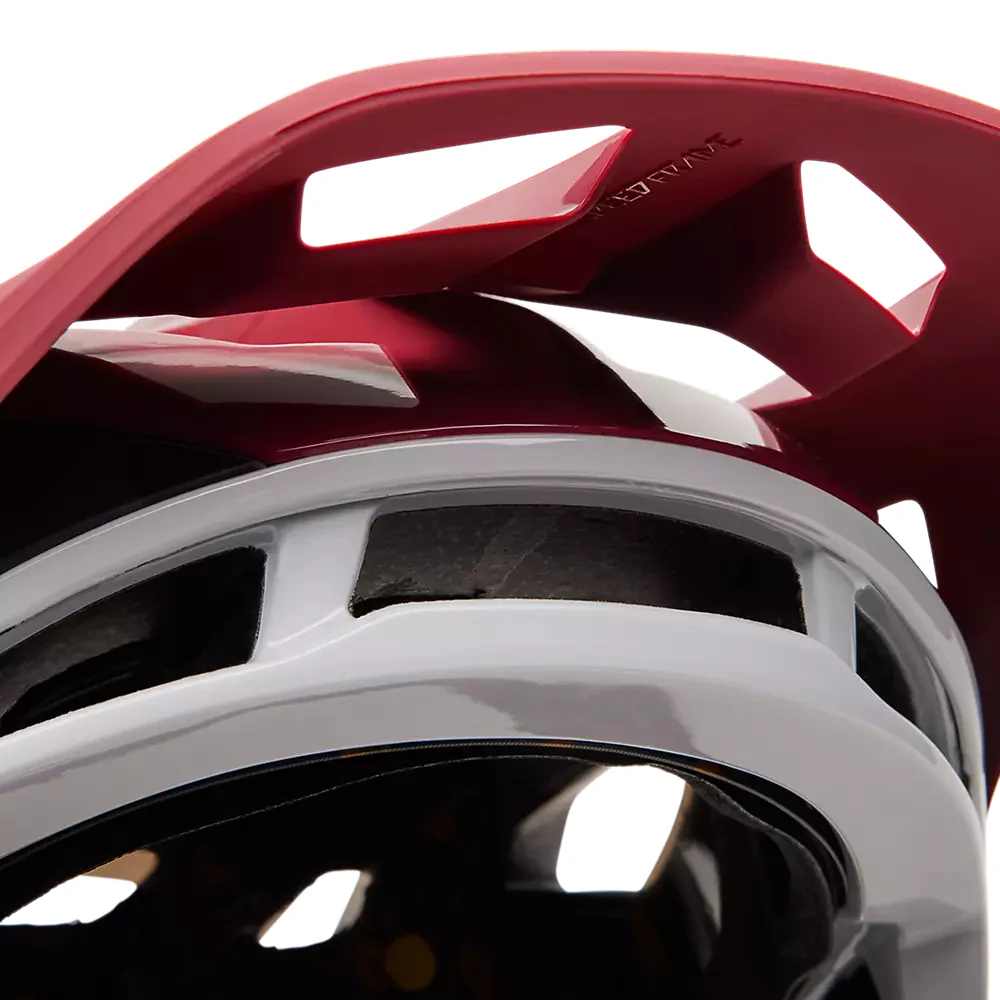 FOX Casco Bicicleta Speedframe Pro Camo Negro/Burdeo - Image 9
