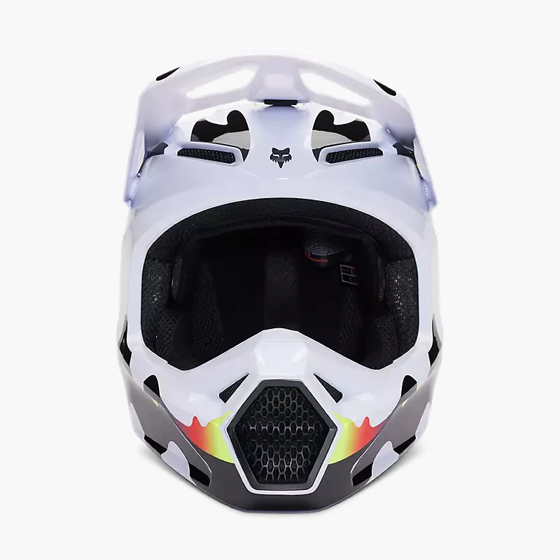 FOX Casco Moto V1 Kozmik Negro/Blanco - Image 5