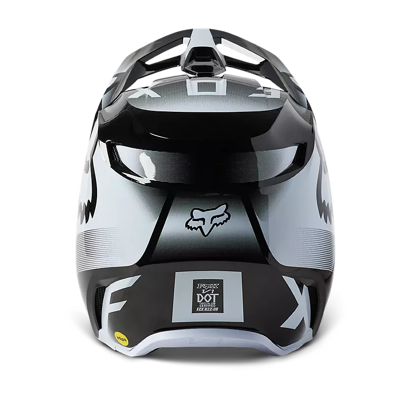 FOX Casco Moto V1 Leed Negro/Blanco - Image 5