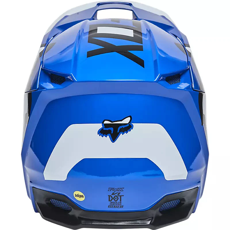FOX Casco Moto V1 Lux Azul - Image 3