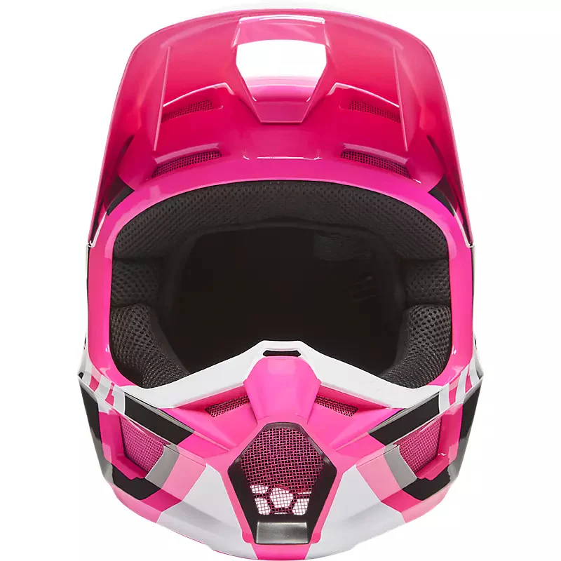 FOX Casco Moto V1 Lux Rosado - Image 2