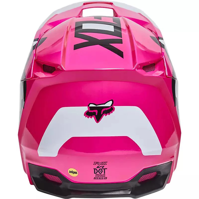 FOX Casco Moto V1 Lux Rosado - Image 4