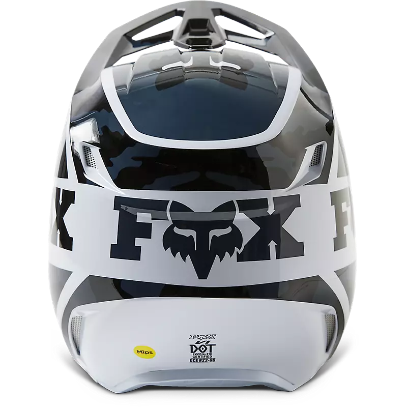 FOX Casco Moto V1 Nuklr Negro/Blanco - Image 5