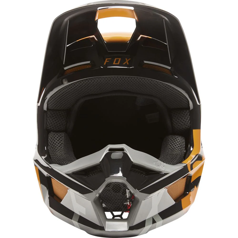 FOX Casco Moto V1 Skew Negro - Image 5