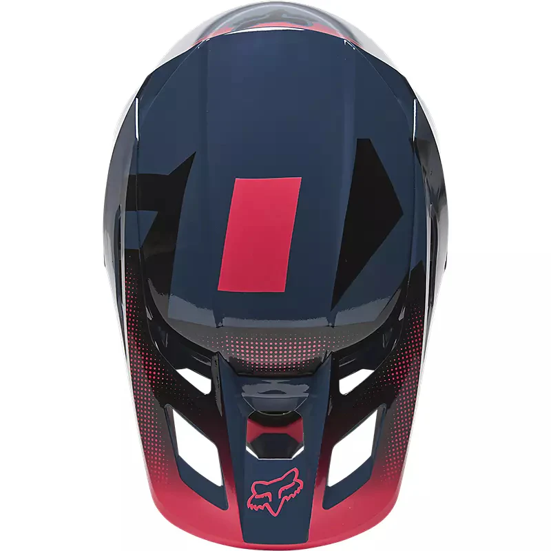 FOX Casco Moto V2 Dier Azul - Image 3