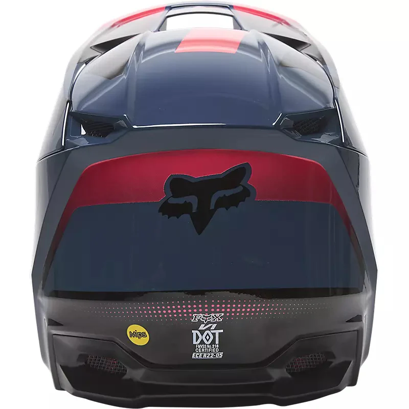 FOX Casco Moto V2 Dier Azul - Image 4