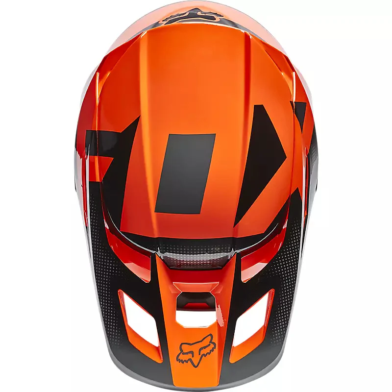 FOX Casco Moto V2 Dier Naranjo - Image 3