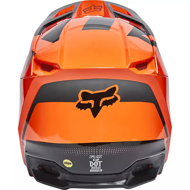 FOX Casco Moto V2 Dier Naranjo - Image 4