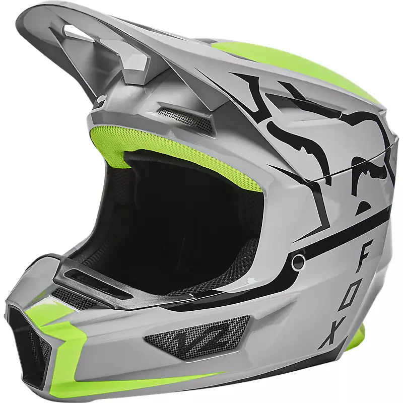 FOX Casco Moto V2 Merz Gris - Image 2