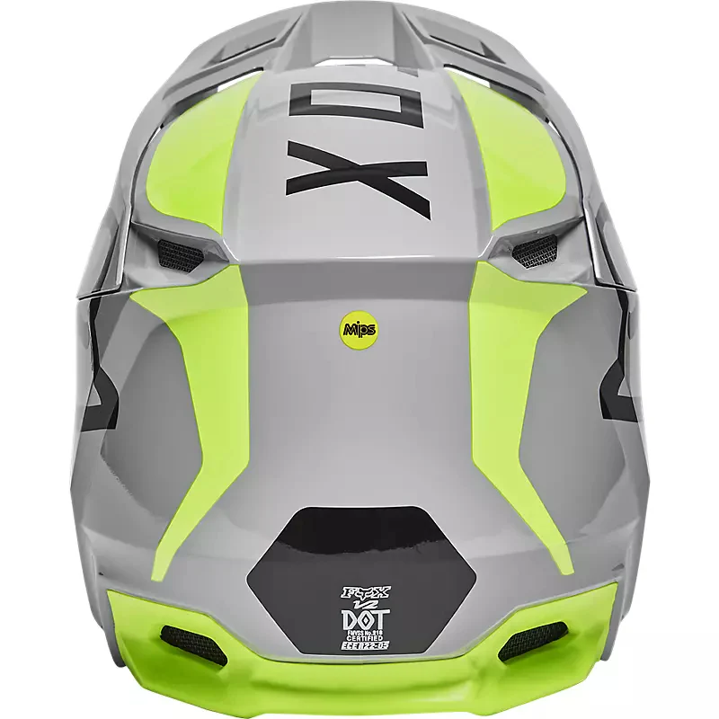 FOX Casco Moto V2 Merz Gris - Image 4