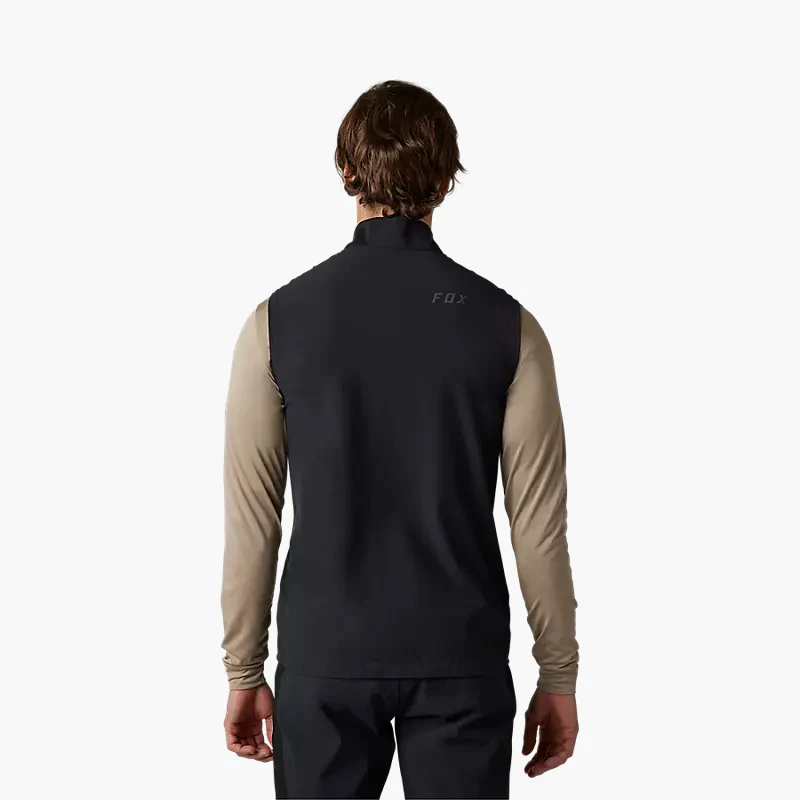 FOX Chaqueta Bicicleta Flexair Sin Mangas Negro - Image 3