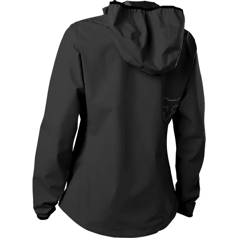 FOX Chaqueta Bicicleta Mujer Impermeable Ranger 2.5L Negro - Image 2