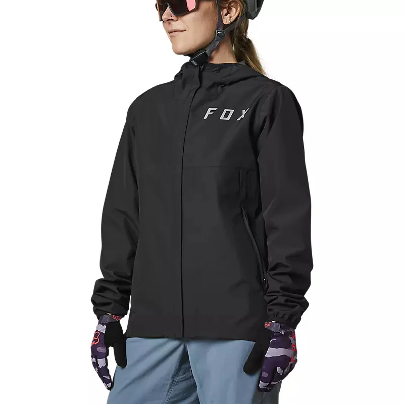 FOX Chaqueta Bicicleta Mujer Impermeable Ranger 2.5L Negro - Image 3