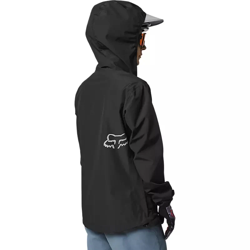 FOX Chaqueta Bicicleta Mujer Impermeable Ranger 2.5L Negro - Image 4