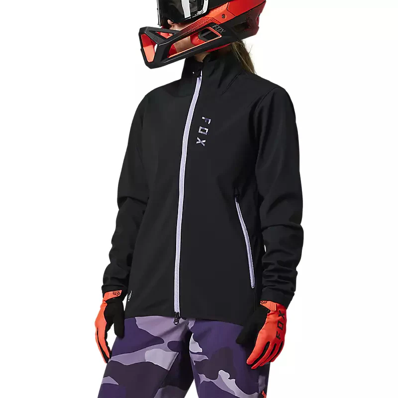 FOX Chaqueta Bicicleta Mujer Ranger Fire Negro - Image 3