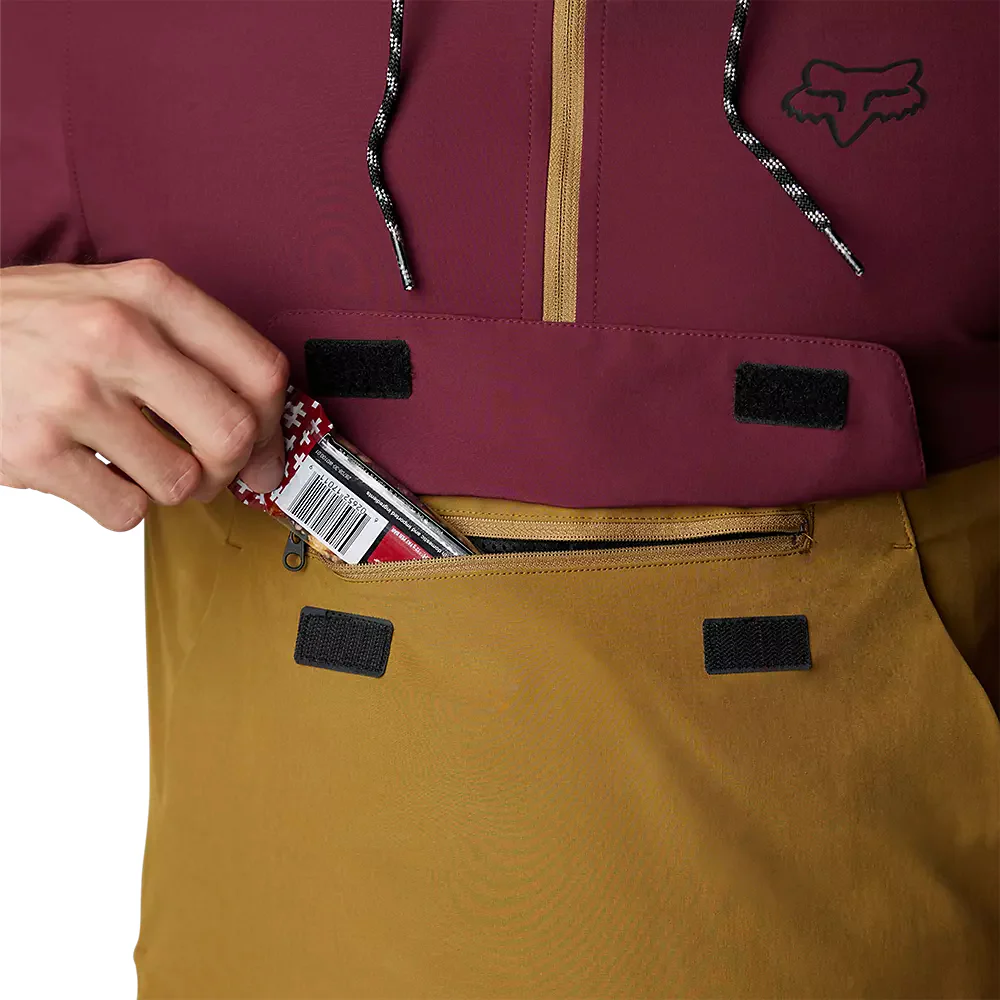 FOX Chaqueta Bicicleta Ranger Wind Pullover Burdeo/Biege - Image 6