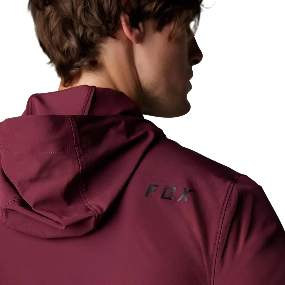FOX Chaqueta Bicicleta Ranger Wind Pullover Burdeo/Biege - Image 7