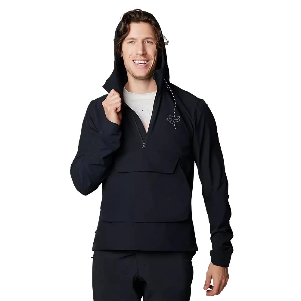 FOX Chaqueta Bicicleta Ranger Wind Pullover Negro - Image 3