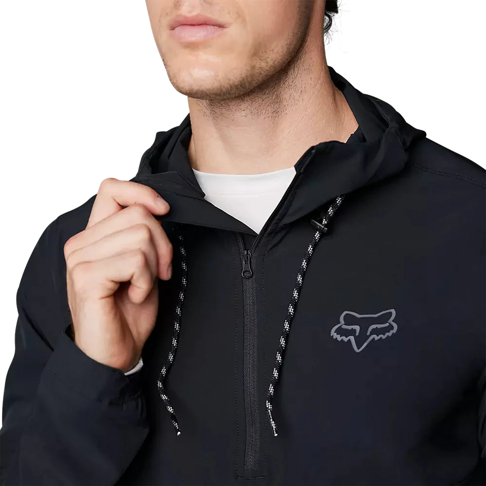 FOX Chaqueta Bicicleta Ranger Wind Pullover Negro - Image 4