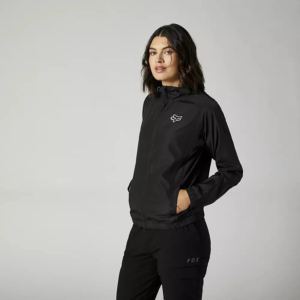 FOX Chaqueta Cortavientos Lifestyle Mujer Rally Negro - Image 3
