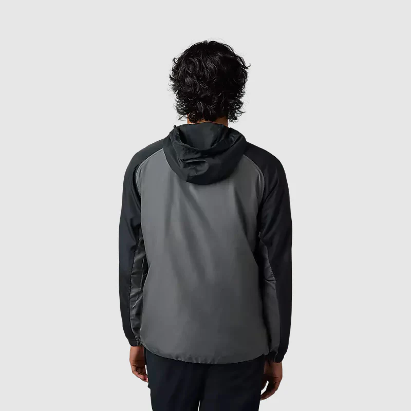FOX Chaqueta Cortavientos Lifestyle Title Sponsor Negro/Gris - Image 3