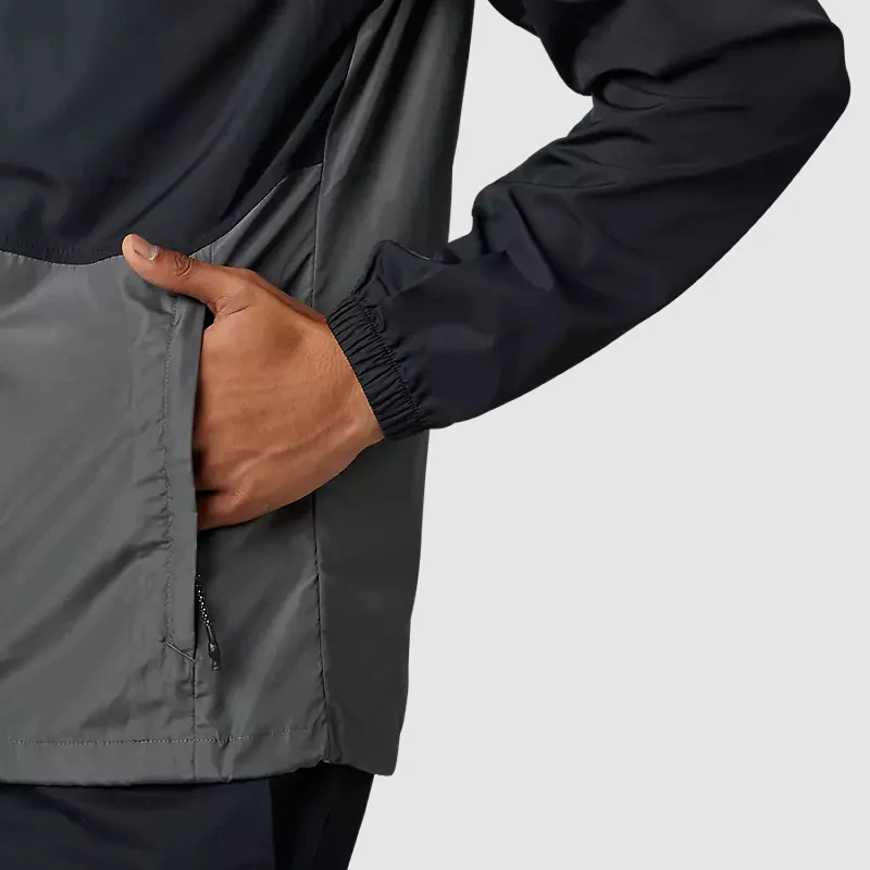 FOX Chaqueta Cortavientos Lifestyle Title Sponsor Negro/Gris - Image 4