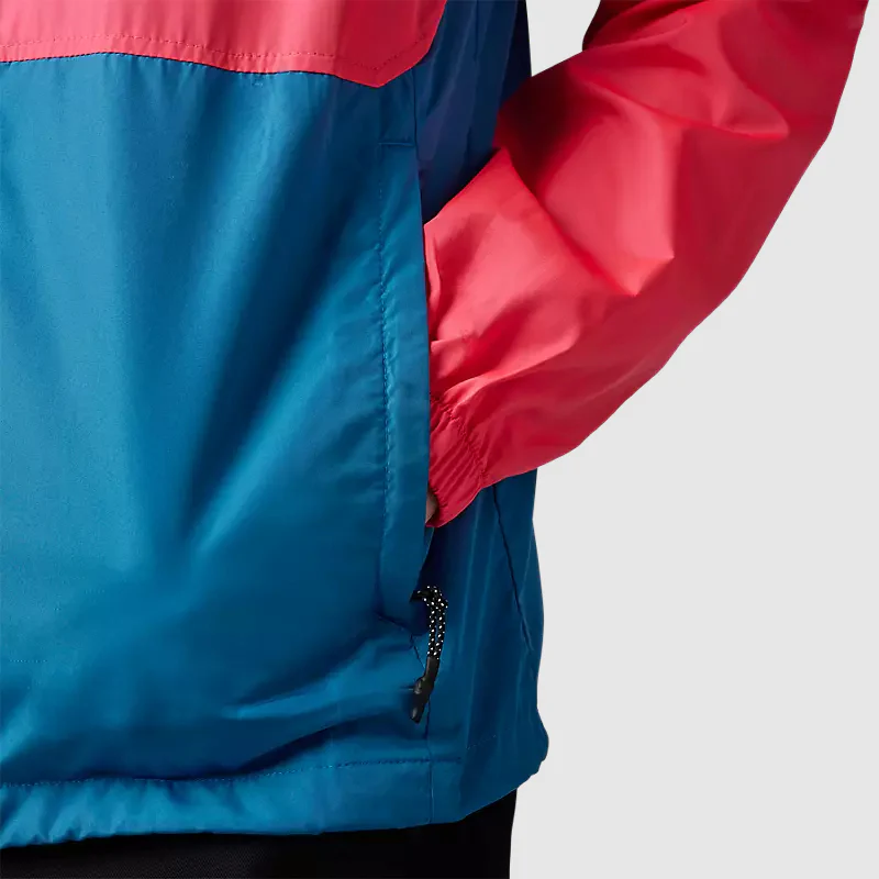 FOX Chaqueta Cortavientos Lifestyle Title Sponsor Rosado/Celeste - Image 3