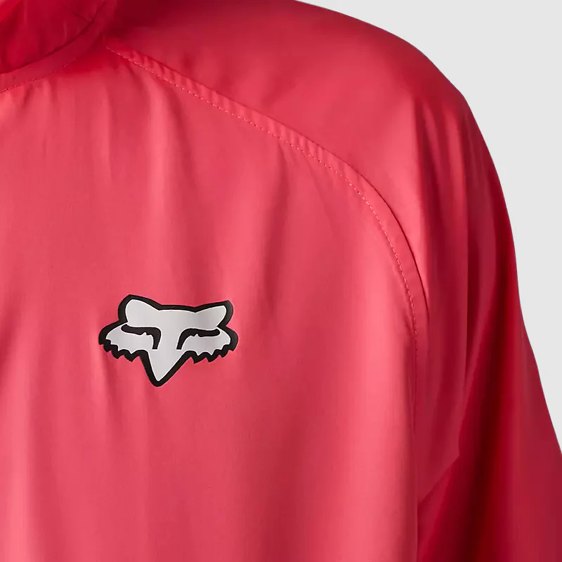 FOX Chaqueta Cortavientos Lifestyle Title Sponsor Rosado/Celeste - Image 4