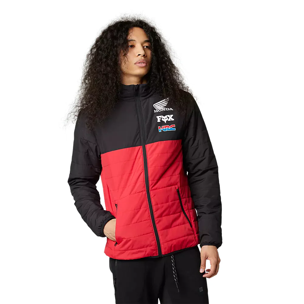 FOX Chaqueta Lifestyle Honda Howell Puffy Rojo/Negro