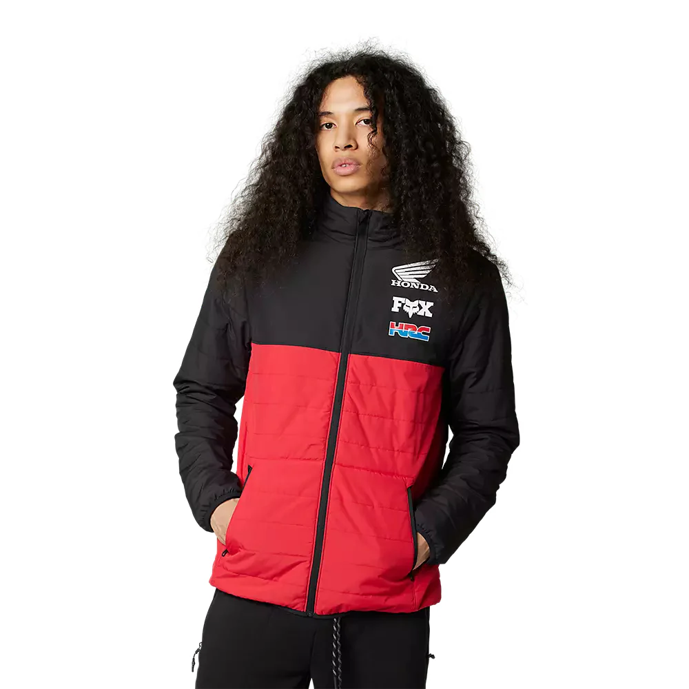 FOX Chaqueta Lifestyle Honda Howell Puffy Rojo/Negro - Image 2