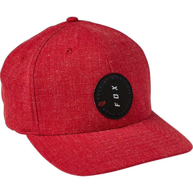 FOX Gorro Jockey Lifestyle Clean Up Flexfit Rojo