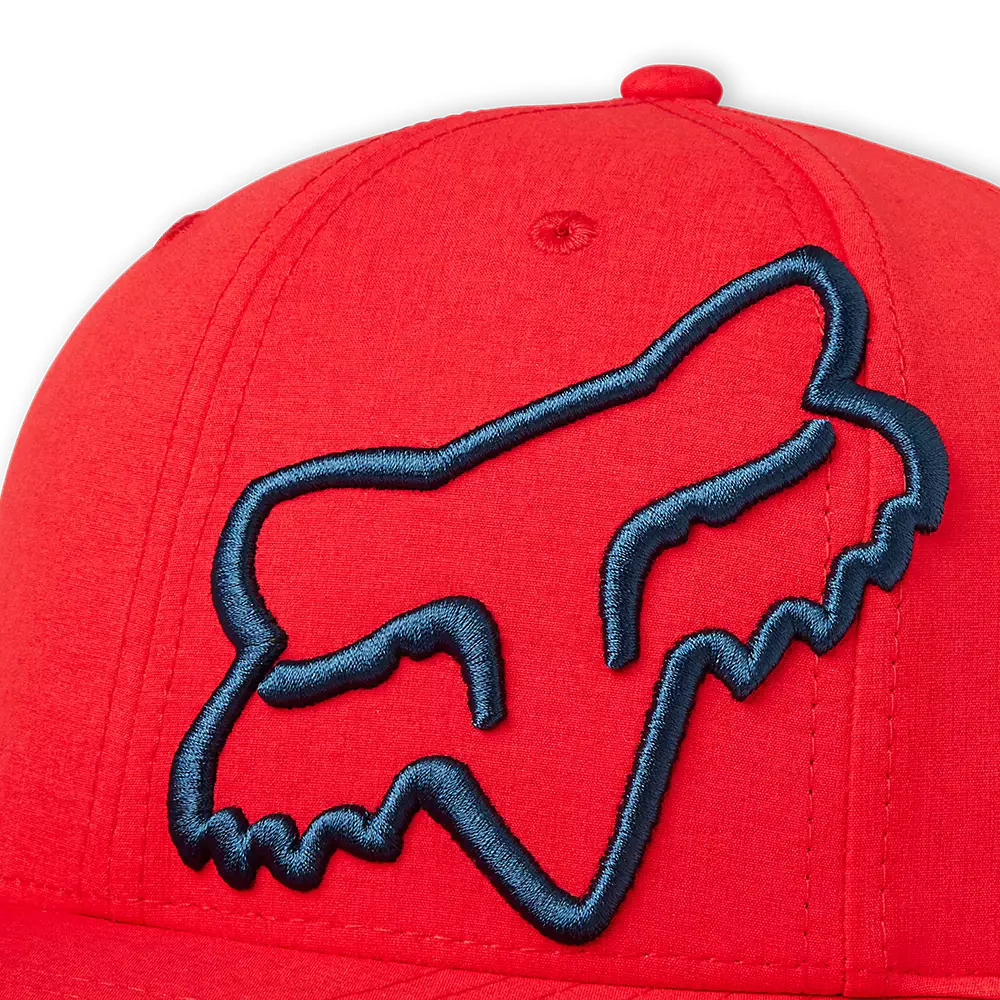 FOX Gorro Jockey Lifestyle Clouded Flexfit 2.0 Rojo - Image 3